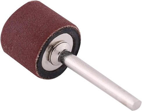 100Pcs Sanding Drums kit, Drum Sander Sanding Bands Sanding Bits Sleeves with Drum Mandrel, Rotary Tool Accessories 80/320/600Grit(#80) in Saudi Arabia
