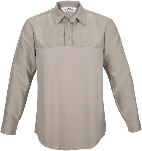 Flying Cross Men's Standard FX STAT Law Enforcement Polo Shirts, Police, Tactical, Fire Department, EMS, Public Safety, Long Sleeve, Black, Large Reg in Kuwait