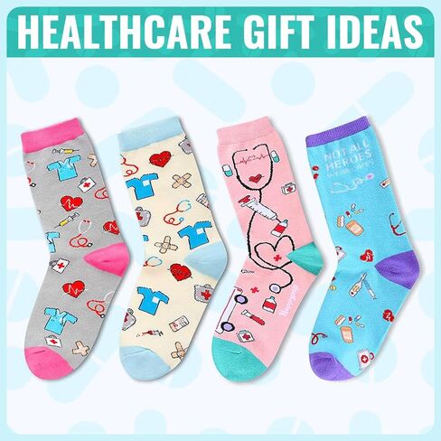 HAPPYPOP Dental Assistant Gifts Dentist Gifts Teeth Gifts Tooth Gifts Dental School Gifts, Dentist Socks Women Dental Socks Tooth Socks Teeth Socks Dentist Socks in Kuwait