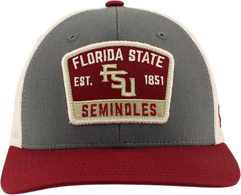 قبعة سائق الشاحنة Zephyr Standard NCAA مرخصة رسميًا، Dakota Switchback، لون الفريق، مقاس واحد in Kuwait