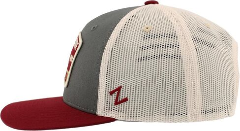 قبعة سائق الشاحنة Zephyr Standard NCAA مرخصة رسميًا، Dakota Switchback، لون الفريق، مقاس واحد in Kuwait