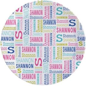 Personalization Universe Repeating Name Personalized Kids Bowl