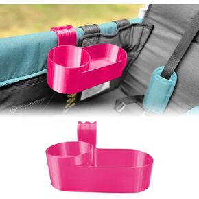 Cup Holders for Wonderfold, Cup Holders with Snack Holders Easy to Install, Easy to Clean, Maximizing Stroller Space (Blue)