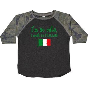 inktastic So Cute Italian Toddler T-Shirt