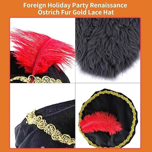 Medieval Hat with Beard, Medieval Accessories, Medieval Hat, Renaissance Hat, Minstrel Costume, Renaissance Costume Accessories in Saudi Arabia