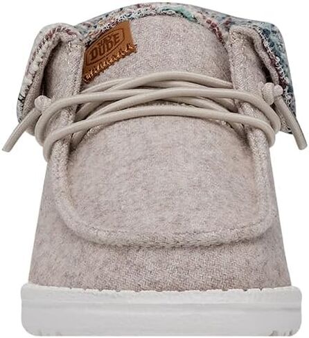 Hey Dude Wendy Fold Youth Felted Cozy Black Size 4 | Girl's Loafers | Girl's Slip On Shoes | Comfortable & Light Weight in Saudi Arabia