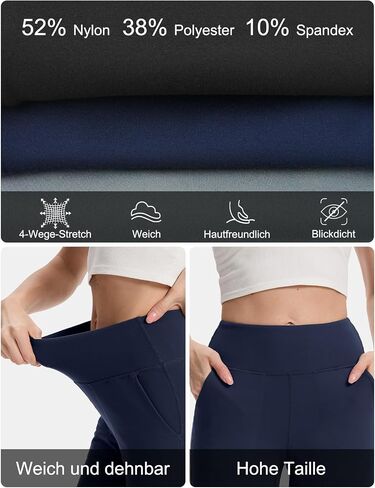 MOVE BEYOND Buttery Soft Women's Yoga Joggers Pants/Capris 4 Pockets High Waist Lightweight Sweatpants Running Lounge Pants in Kuwait