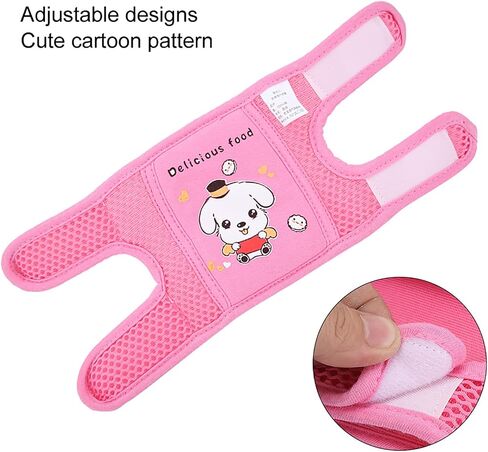 Baby Crawling Knee Pad, 1 Pair Toddler Adjustable Knee Pad Anti Slip Leg Soft Knee Pad for Baby Crawling or Toddling (blue kitten) in Saudi Arabia