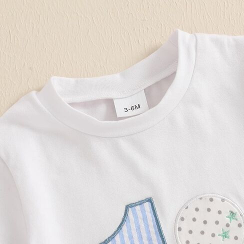Baby Boy First Birthday Golf Outfit Short Sleeve Hole In One Golf T-Shirt Top Shorts Infant 2Pcs Set Summer Clothes in Saudi Arabia