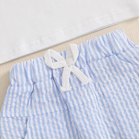 Baby Boy First Birthday Golf Outfit Short Sleeve Hole In One Golf T-Shirt Top Shorts Infant 2Pcs Set Summer Clothes in Saudi Arabia