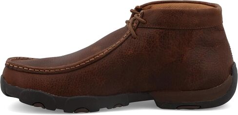 Twisted X Men's Bomber Leather Lace Up Driving Moccasins - Black - 12 D(M) US in Saudi Arabia