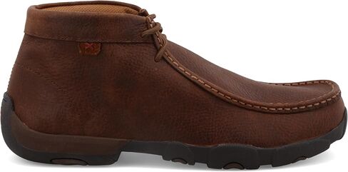 Twisted X Men's Bomber Leather Lace Up Driving Moccasins - Black - 12 D(M) US in Saudi Arabia