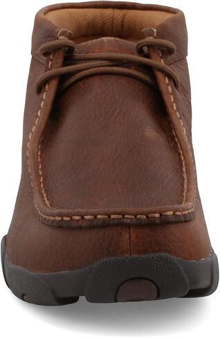 Twisted X Men's Bomber Leather Lace Up Driving Moccasins - Black - 12 D(M) US in Saudi Arabia