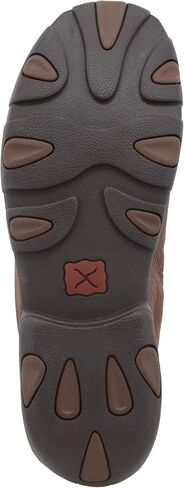 Twisted X Men's Bomber Leather Lace Up Driving Moccasins - Black - 12 D(M) US in Saudi Arabia