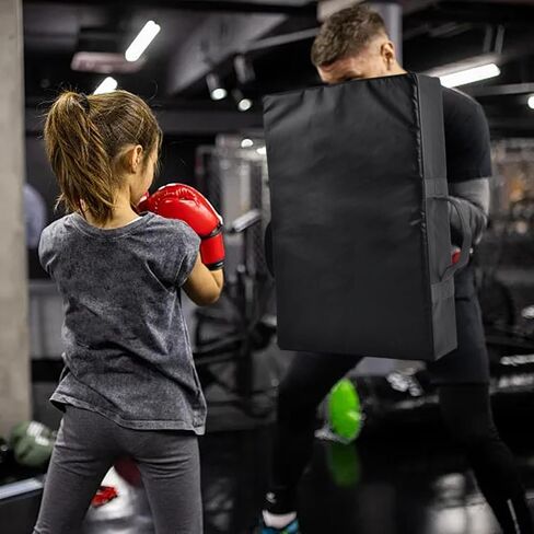 Boxing Pads,Kicking Shields,Black Kick Shield,Taekwondo Kickboxing Pads,Martial Arts Kicking Pad,Taekwondo and Karate Training Pad,Sports Blocking Pad,Boxing Kick Pads in Kuwait