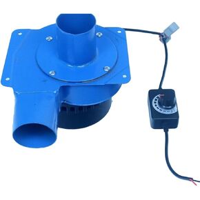 Mini Powerful 12v DC Electric Air Blower Fan 20w High Temperature Resistant Brushless Motor 50mm Pipe(Without Controllor)