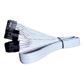 PCIE 5.0 Cable 16AWG Two 8Pin to 16Pin 12VHPWR PCIE Cable for GPU PSUs