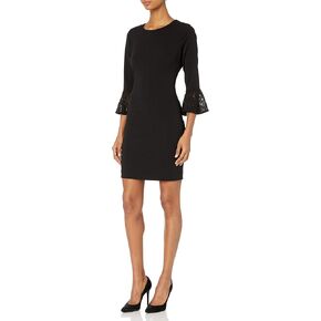Tommy Hilfiger Velvet Bell Sleeve Shift in Saudi Arabia