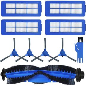 6 PCS استبدال مرشحات HEPA لـ EUFY 11S MAX 15C MAX ، 30C MAX ، 39C MAX ، G30 EDGE ، G30 HYBRID CLEAN PRAPLERS SETS ، Blue
