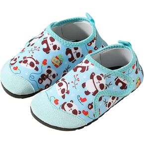 Toddler Baby Water Non-Slip Socks Shoes Kids Boys Girls Quick Drying Barefoot Beach Shoes for Swimming Pool Garden