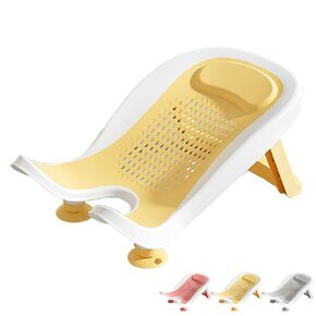 Multifunctional Infant Bath, Lying Down Shower Basin for Home Use, Counter Sink Or Bathtubs Bathtub Shower Bed, Foldable Design for Counter or Stand Use (Grey)