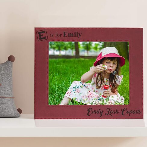 My Personal Memories Personalized Kids Picture Fame - New Baby Girl Boy Nursery Decor Photo Frame - Custom Engraved (5x7) in Saudi Arabia
