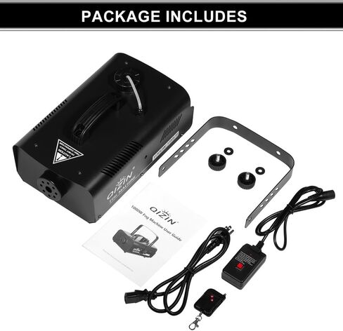 Fog Machine, 500+ Watts Smoke Machine with 8 LED Par Lights, Wireless Remote, Auto Mode-Perfect for Indoor Outdoor Party Halloween Wedding and Stage Effect in Saudi Arabia