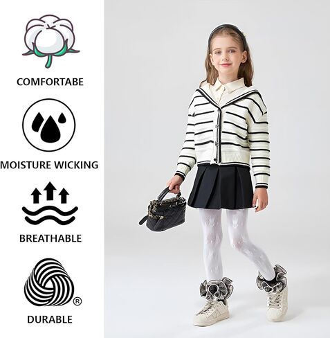 Toddler Baby Girls Ruffle Soft Double Frilly Lace Socks Kids Cute Ankle Cotton Dress Socks in Kuwait