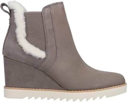 TOMS Womens Maddie Round Toe Casual Boots Ankle Mid Heel 2-3" - Black - Size 7 B in Saudi Arabia