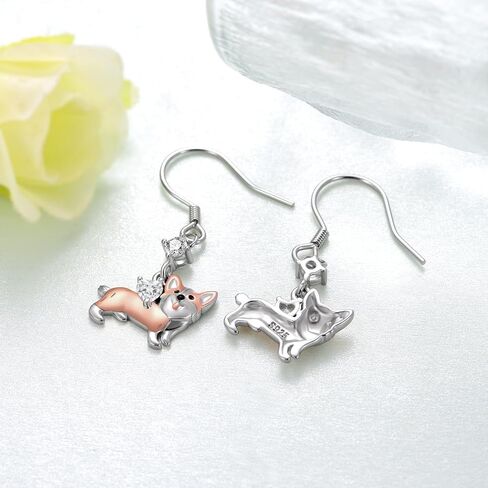 Dachshund Earrings 925 Sterling Silver Dachshund Dog Earrings Cute Animal Puppy Dog Dachshund Jewelry Dachshund Gifts for Women Girls Dog Lovers in Saudi Arabia