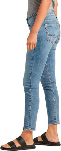 Silver Jeans Co. Women's Britt Low Rise Curvy Fit Skinny Jeans in Saudi Arabia