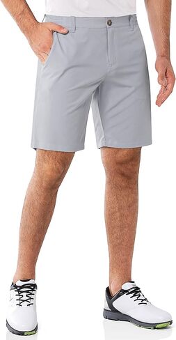 33,000ft Men's Golf Shorts 9" Dry Fit Stretch Golf Short UPF 50+ Lightweight Flat Front Golf Shorts with Pockets in Kuwait