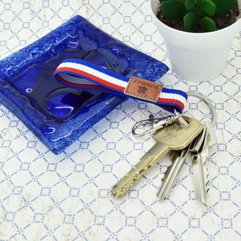 BDM French Flag Bracelet, French Flag Bracelet, French Elastic Bracelet, One Size, Leather in Saudi Arabia