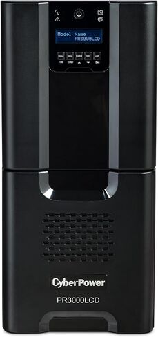CyberPower PR1500LCD Smart App Sinewave UPS Battery Backup | 1500VA/1500W, 8 Outlets, AVR, Mini-Tower, UL Certified in Kuwait