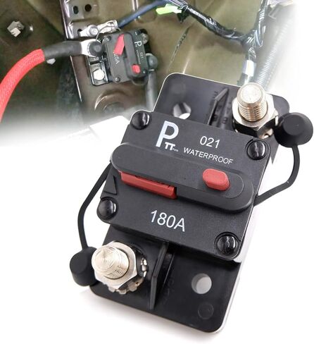 / 12V- 48VDC,Surface-Mount & Waterproof Circuit Breakers with Manual Reset for Auto Boat Marine (130A) in Kuwait