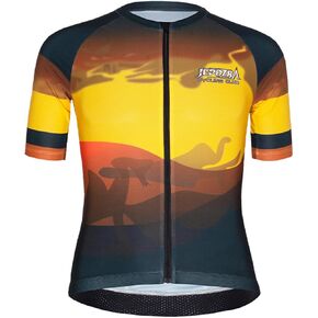 قمصان رجالية صيفية لركوب الدراجات بأكمام قصيرة سريعة الجفاف لركوب الدراجات بدلة سباق الدراجات الجبلية وسترة وقميص علوي in Kuwait