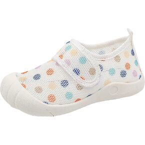 Wedges for Girls Size 4 Summer New Hollowed Breathable Mesh Shoes Boys Baotou Anti Kick Tennis Shoes for Kids Girls