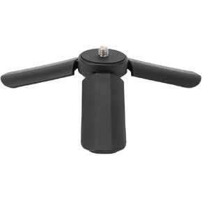 MINI Tripod STABILIZER Compact Grip for PAL Camera Desktop Stand Slip Portable Photos Mount (White)