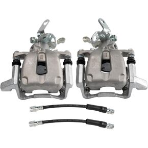 TRQ Front Brake Caliper Set Compatible with 2008-2010 Ford Escape 2008-2009 Mercury Mariner in Saudi Arabia