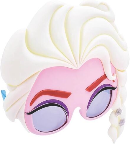 Costume Sunglasses Frozen Queen Elsa of Arendelle Sun-Staches Party Favors UV400 in Saudi Arabia
