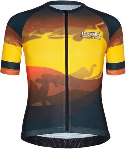 قمصان رجالية صيفية لركوب الدراجات بأكمام قصيرة سريعة الجفاف لركوب الدراجات بدلة سباق الدراجات الجبلية وسترة وقميص علوي in Kuwait