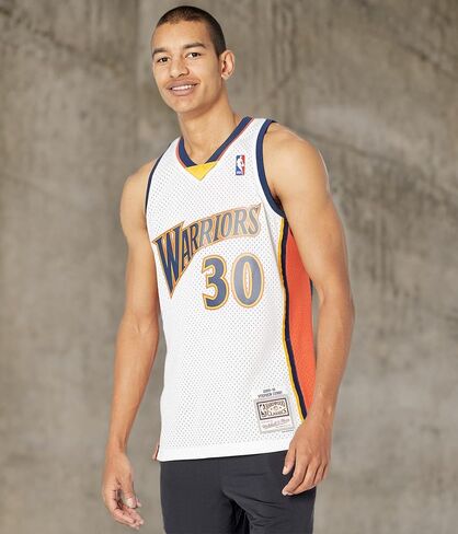 Mitchell & Ness Golden State Warriors Stephen Curry 2009 Home Swingman Jersey in Saudi Arabia
