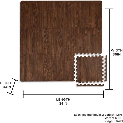FloorPops FP3596 هامال بلاط الأرضيات المتشابكة، رمادي in Kuwait