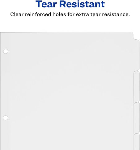 Avery 5-Tab Binder Dividers, Write-On Plain Tabs, 36 Sets (11506) in Saudi Arabia