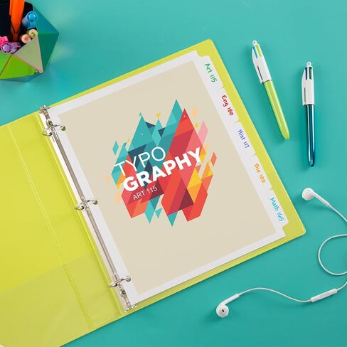Avery 5-Tab Binder Dividers, Write-On Plain Tabs, 36 Sets (11506) in Saudi Arabia