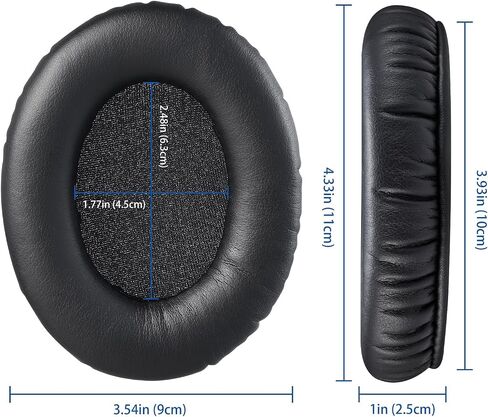وسائد أذن بديلة فاخرة من AHG متوافقة مع سماعات Kingston HyperX Cloud Alpha HyperX Cloud Flight وHyperX Cloud Stinger. جلد بروتين ممتاز | رغوة AHG المرنة الناعمة in Saudi Arabia