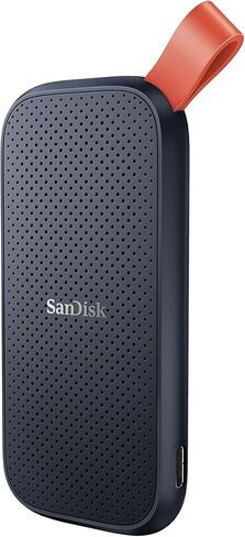 Ssd خارجي محمول 480 جيجابايت من سانديسك، USB من نوع سي، USB 3.1، موديل Sdssde30 480 جيجا G25، ازرق in Saudi Arabia