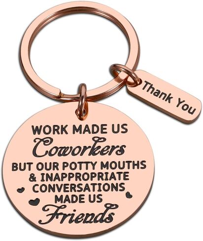 فانلوفيماك هدايا زملاء العمل للنساء والرجال بوس وزملاء العمل في الكريسماس، سلسلة مفاتيح مضحكة للمكتب هدايا زملاء العمل والموظفين وزملاء العمل ترك الذهاب بعيدا، هدايا شكر وتقدير له in Kuwait