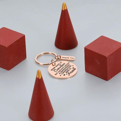 فانلوفيماك هدايا زملاء العمل للنساء والرجال بوس وزملاء العمل في الكريسماس، سلسلة مفاتيح مضحكة للمكتب هدايا زملاء العمل والموظفين وزملاء العمل ترك الذهاب بعيدا، هدايا شكر وتقدير له in Kuwait