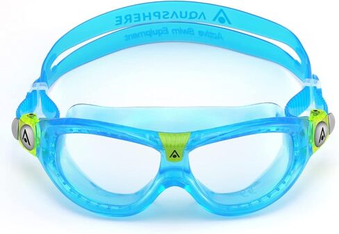Seal Kid 2 Swim Goggles - Ultimate Underwater Vision, Comfortable, Anti Scratch Lens, Hypoallergenic - Unisex Children, Clear Lens, Pink Frame in Kuwait